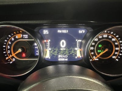 2020 Jeep Wrangler Black and Tan