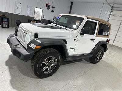 2020 Jeep Wrangler Black and Tan