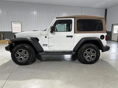 2020 Jeep Wrangler Black and Tan