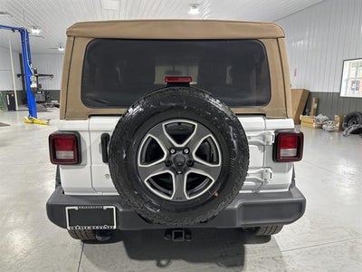 2020 Jeep Wrangler Black and Tan