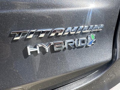 2019 Ford Fusion Hybrid Titanium