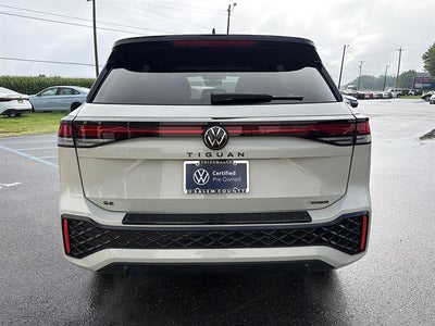 2025 Volkswagen Tiguan 2.0T SE R-Line Black 4MOTION